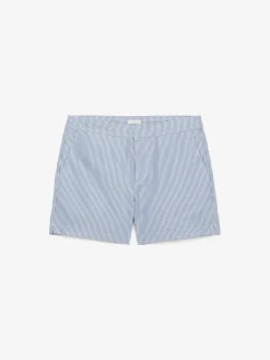 Seersucker-Badeshorts