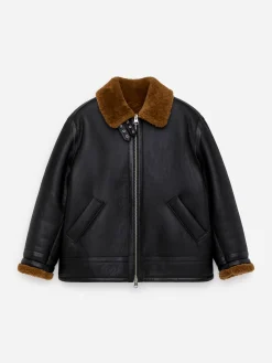 Shearling-Jacke