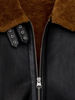 Shearling-Jacke