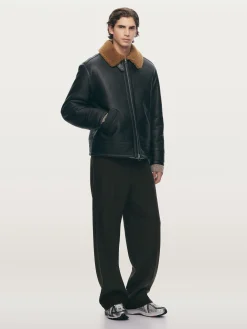 Shearling-Jacke
