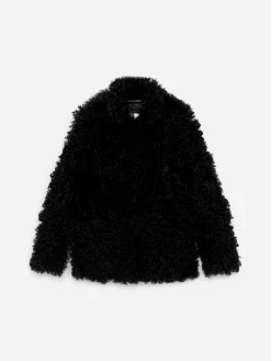 Shearling-Jacke