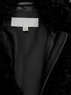 Shearling-Jacke