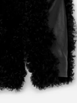 Shearling-Jacke