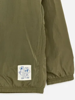 Shell-Jacke mit Fleecefutter