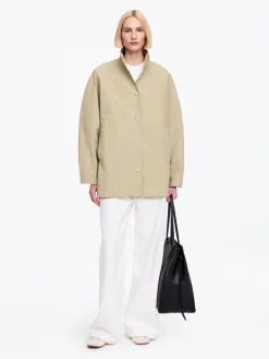 Shell-Jacke mit Oversize-Passform