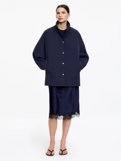 Shell-Jacke mit Oversize-Passform