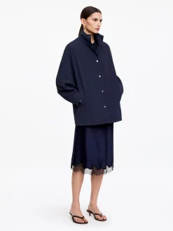 Shell-Jacke mit Oversize-Passform