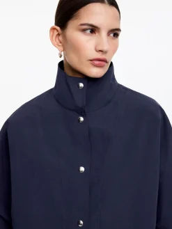 Shell-Jacke mit Oversize-Passform