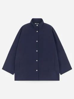 Shell-Jacke mit Oversize-Passform