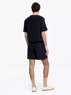 Shorts aus Baumwollfrottee