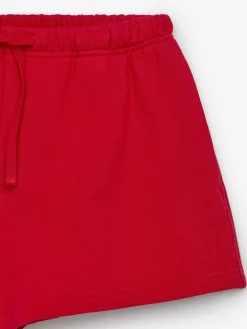 Shorts aus Baumwollfrottee