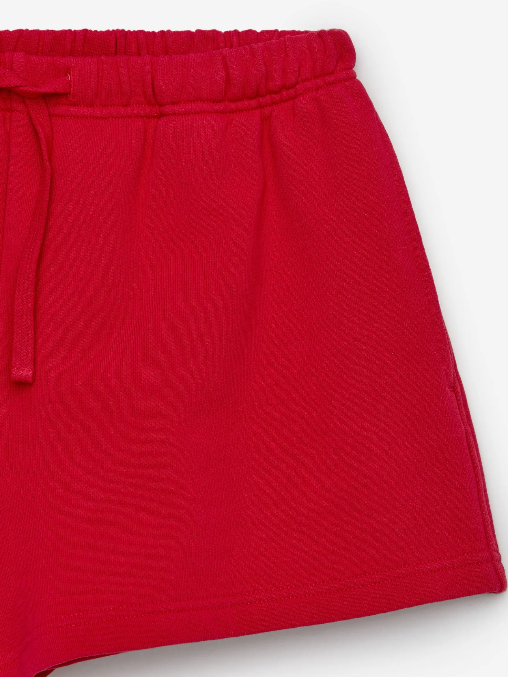 Shorts aus Baumwollfrottee