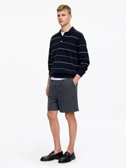 Shorts aus Baumwollmischung