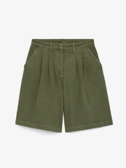 Shorts mit Bundfalten