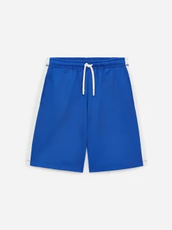 Shorts mit Kontrasteinsatz