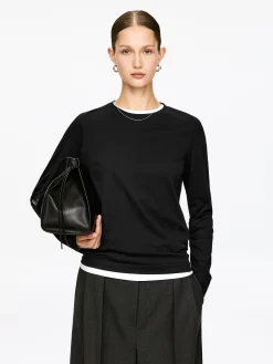 Signature-Langarmshirt