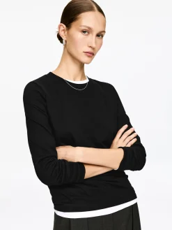 Signature-Langarmshirt