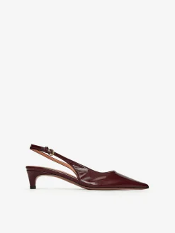 Slingback-Lederpumps