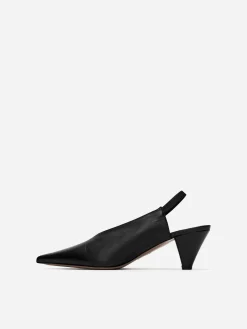 Slingback-Lederpumps