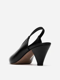 Slingback-Lederpumps