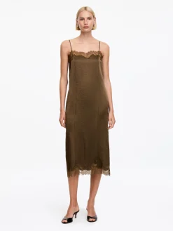 Slipkleid mit Spitze