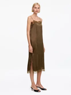Slipkleid mit Spitze