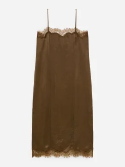 Slipkleid mit Spitze