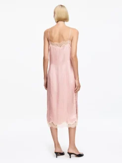 Slipkleid mit Spitze