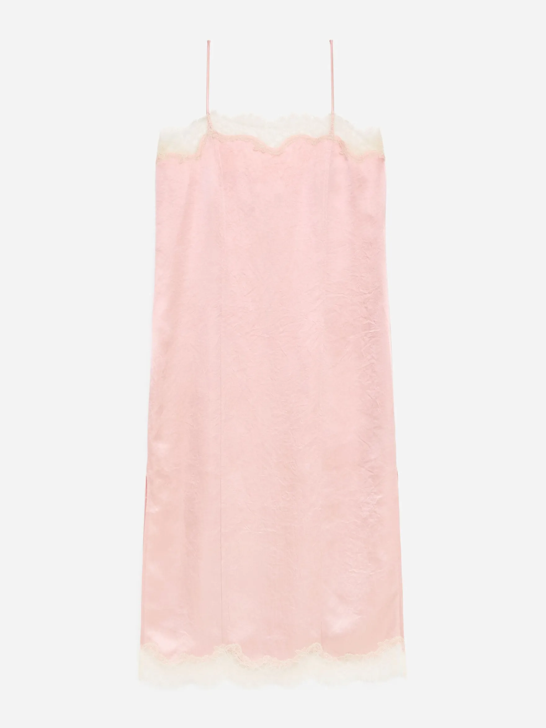 Slipkleid mit Spitze