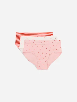 Slips aus Baumwolljersey, 3er-Set