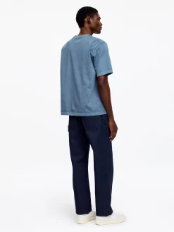 Stückgefärbtes Interlock-T-Shirt