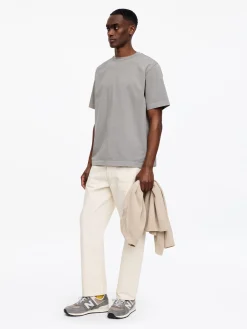 Stückgefärbtes Interlock-T-Shirt