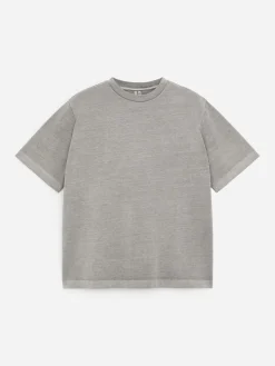 Stückgefärbtes Interlock-T-Shirt