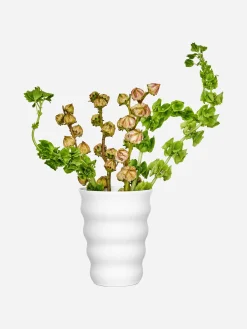 Steingutvase, 22 cm