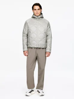 Steppjacke mit Kapuze