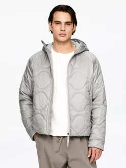 Steppjacke mit Kapuze