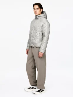 Steppjacke mit Kapuze