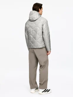 Steppjacke mit Kapuze