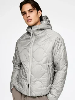 Steppjacke mit Kapuze