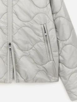 Steppjacke mit Kapuze