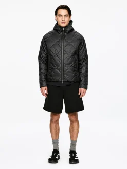 Steppjacke mit Kapuze