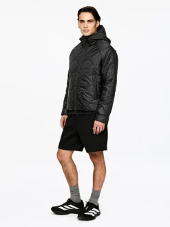 Steppjacke mit Kapuze