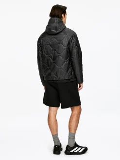 Steppjacke mit Kapuze