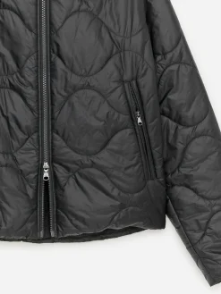 Steppjacke mit Kapuze