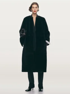 Stiefelette aus glänzendem Leder
