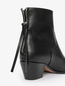 Stiefelette aus Leder