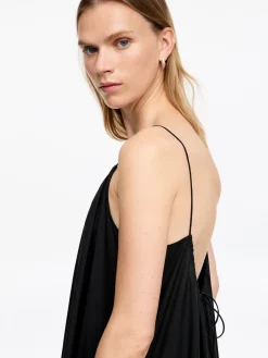 Strandkleid aus Lyocell und Baumwolle