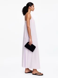 Strandkleid aus Lyocell und Baumwolle