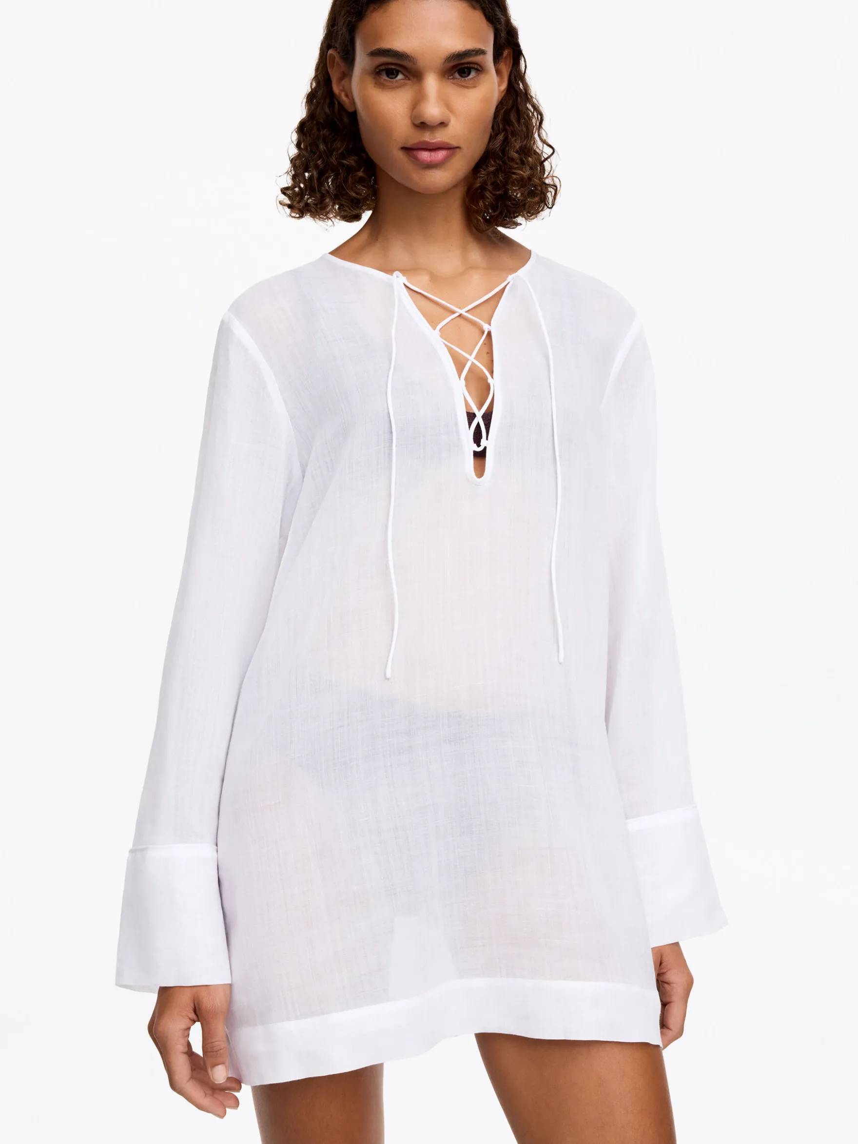 Strandkleid aus Ramie