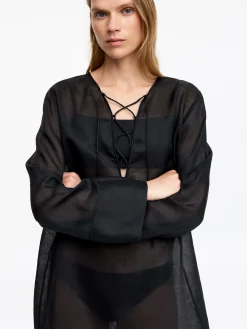 Strandkleid aus Ramie